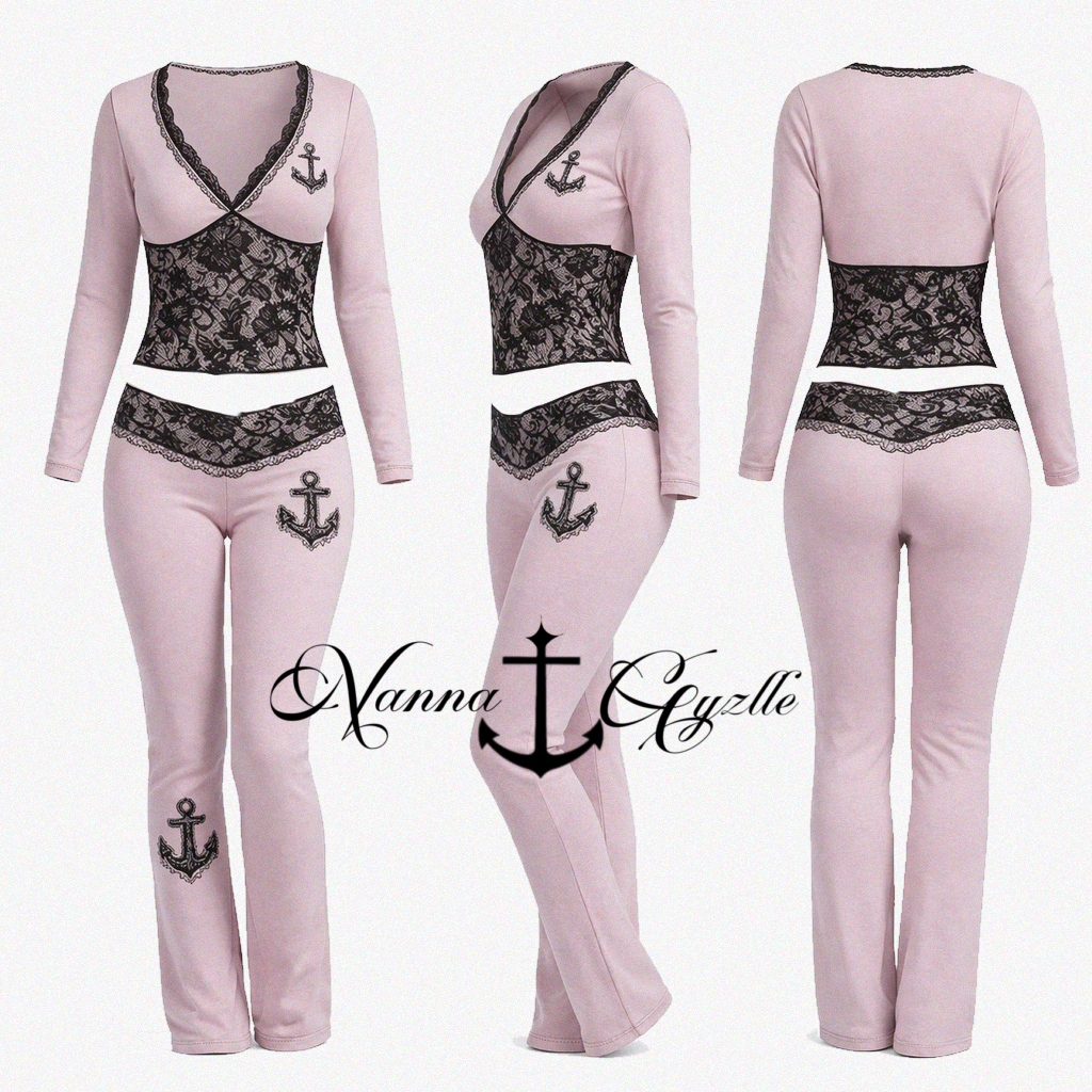 BABY PINK LUST4LACE MATCHING SET PREORDER