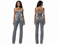 WAY 2 EXOTIC DENIM JUMPSUIT TALL GIRL EDITION
