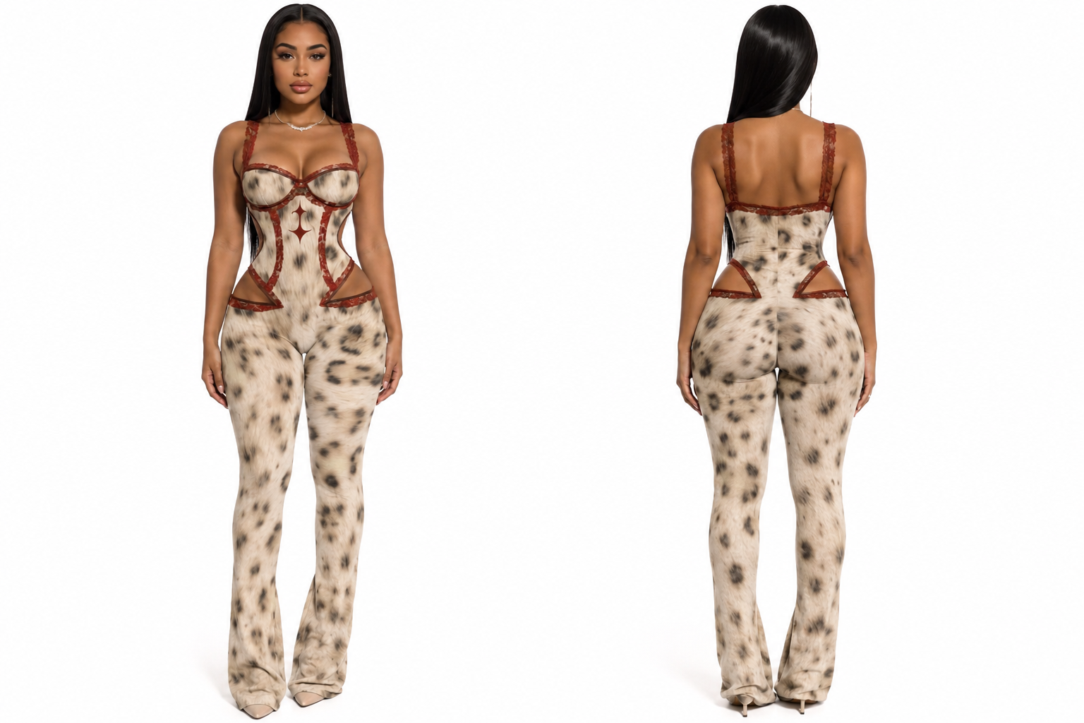 WAY 2 EXOTIC BENGAL JUMPSUIT